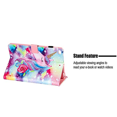 Watercolour Unicorn iPad Case | Protective Cover | Multicoloured