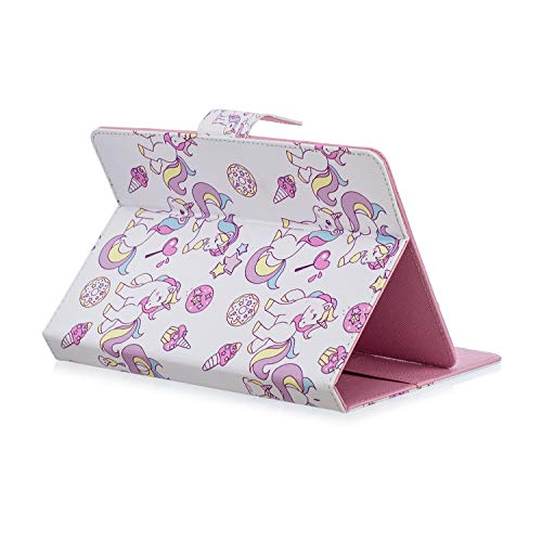 Unicorn, Stars & Ice Cream Design iPad Case