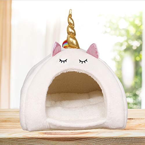 White Unicorn Pet Bed For Dogs & Cats 