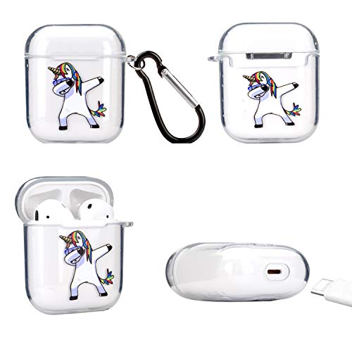 Ultra Slim Fit Case For Apple Airpods | Dabbing Unicorn