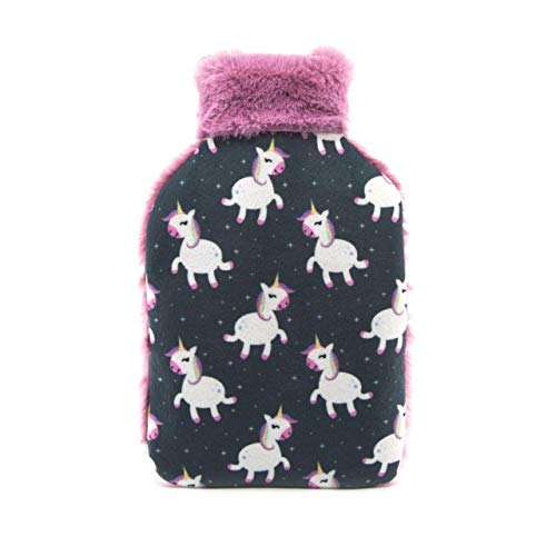 Hot Water Bottle With Unicorn Cover | Unicorn Gift