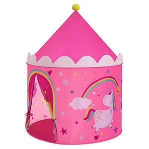 Princess Unicorn Rainbow pop up tent girls
