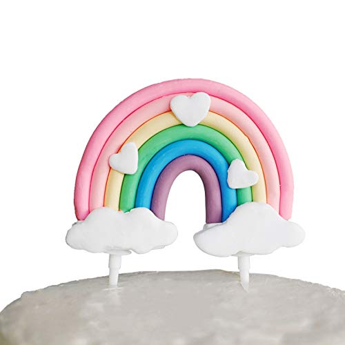 Unicorn & Rainbow Cake Topper 