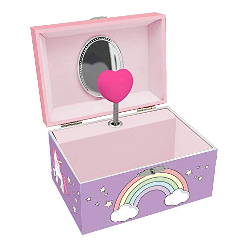 Musical unicorn jewellery box 