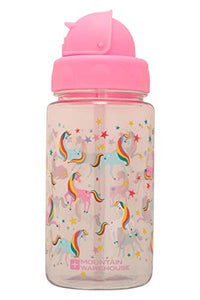 Mountain Warehouse Unicorn Water Bottle | 450ml | Pink