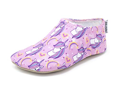 Slipfree - Girls Non Slip Shoes for Beach, Pool and Home. More Than just a Swim Shoe - Unicorn Medium