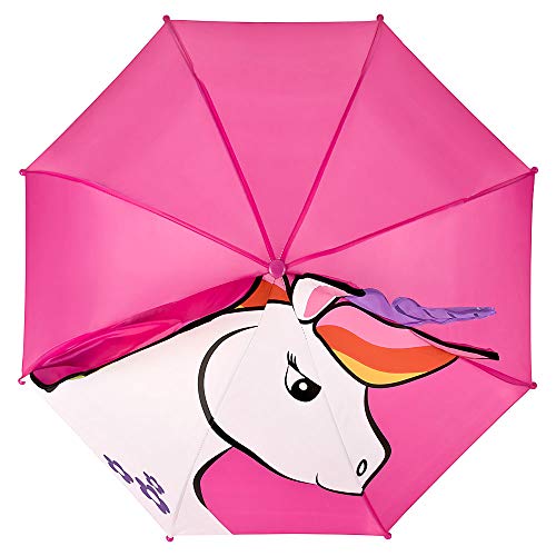 Pink Unicorn Child's Umbrella 