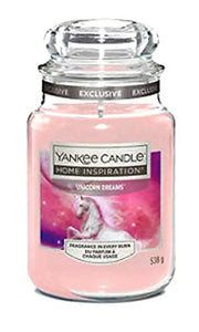 Yankee Candle | Unicorn Dreams | Large Jar | Pink