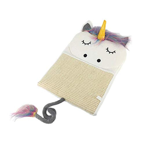 Unicorn Design Cat Scratch Pad | Resting Mat For Cats & Kittens