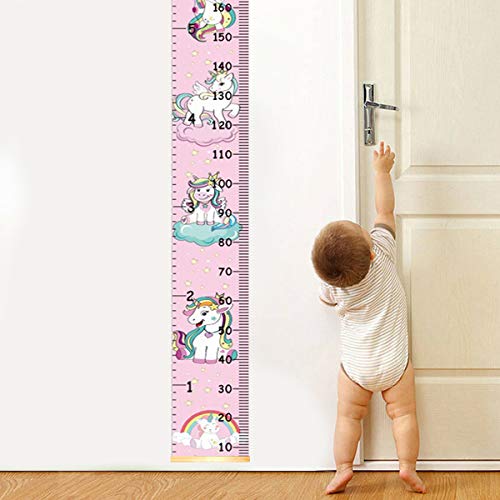 Kids Unicorn Wall Height Chart