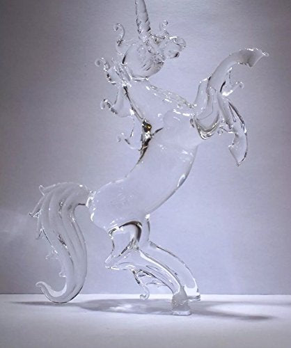 Unicorn Figurine Crystal Glass | Mythical Beast | Decorative Ornament