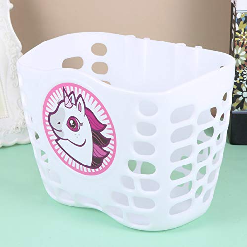 Kids Unicorn Themed Bicycle Basket 