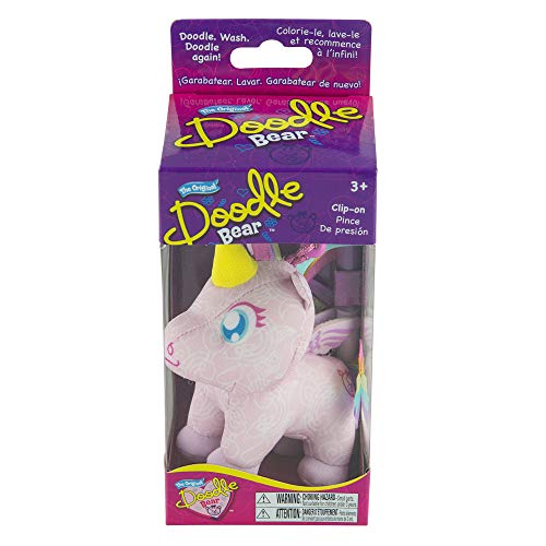 Unicorn Doodle Soft Toy | With Washable Markers 
