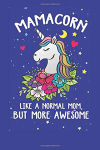Mamacorn | Unicorn Notebook | Gift Idea | Mothers Day 