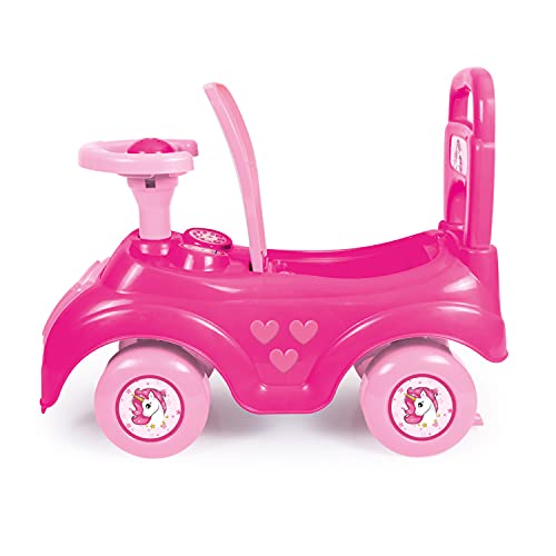Pink Unicorn Walk Along & Drive Car | For Kids 