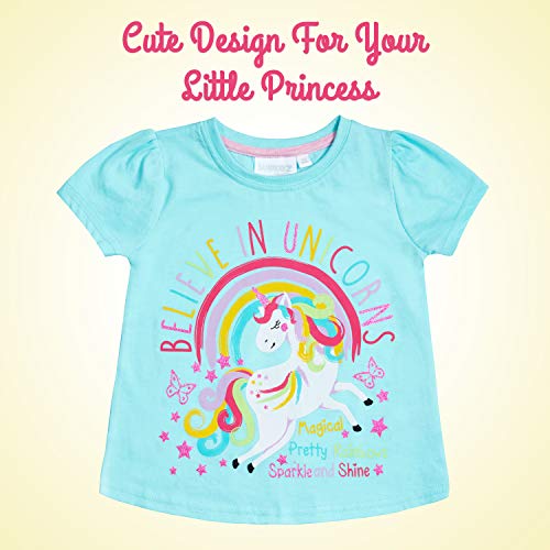 Unicorn T-Shirt For Girls | Believe In Unicorns