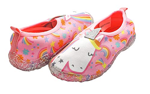 Kidsway Unicorn Rainbow Girls Beach Aqua Sock - Water Shoes