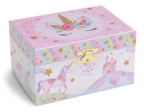 Girls birthday present idea unicorn jewellery box
