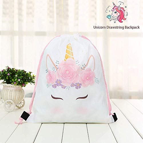 Unicorn Drawstring Backpack 
