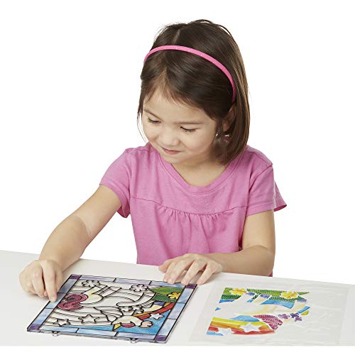 Unicorn Stained Glass Making Kit For Boys & Girls 
