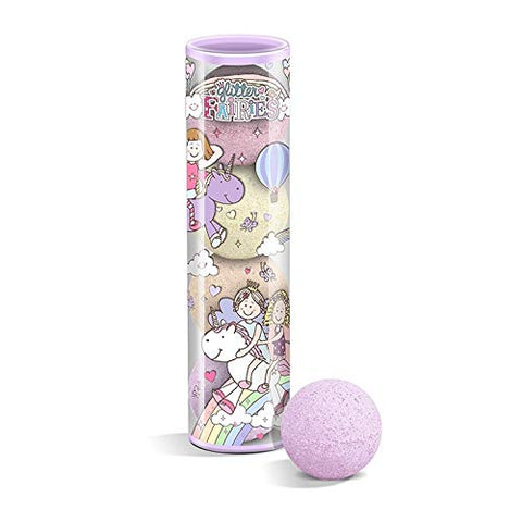 Unicorn & Fairies Fizzy Bath Bomb | Gift Set 4 Pack 