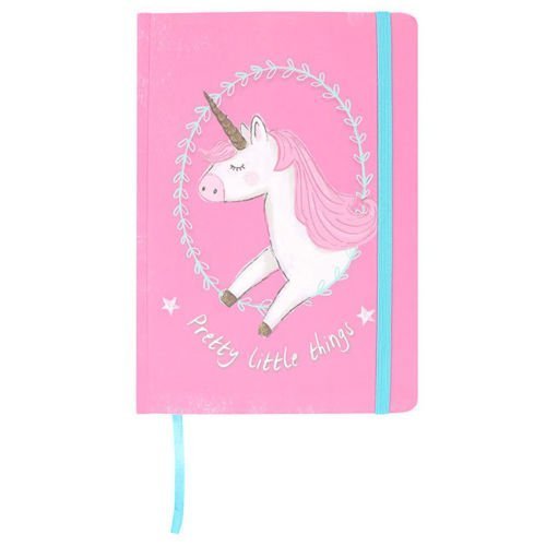 Magical Pretty Little Things Pink Unicorn Journal A5 Notebook
