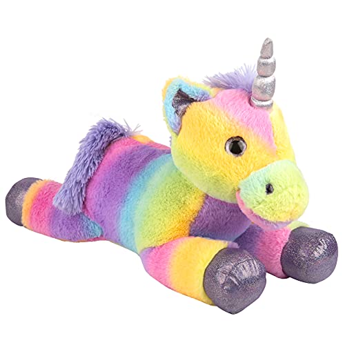 Large Rainbow Unicorn Cuddly Toy | Plush| Stuffed Unicorn | 56cm/22-Inches