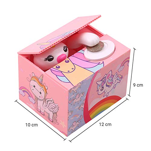 Pink Unicorn Money Box | Stealing Unicorn 