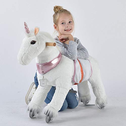 Ride on unicorn pony for 3-6 year old