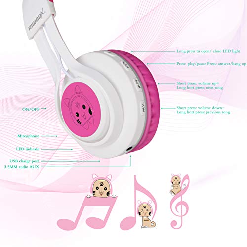 Unicorn Bluetooth Headphones | Wireless | For iPhone/iPad/Smartphones/Laptop/PC/TV