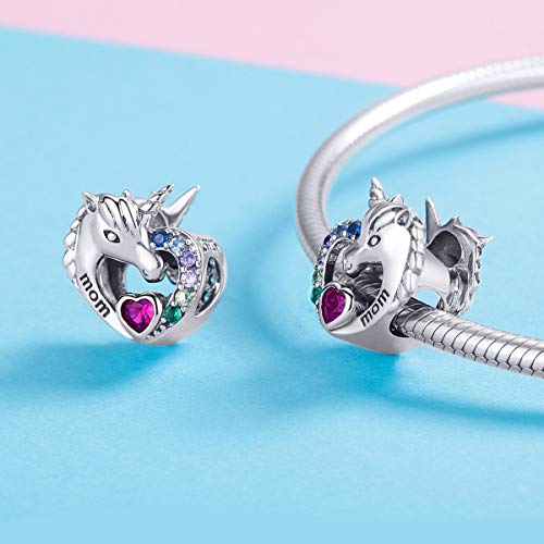 Unicorn Mom Charm | For Bracelet | Unicorn Gift Idea