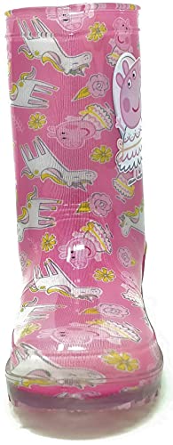 Girls Unicorn Peppa Pig Wellington Boots