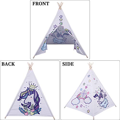 Unicorn Tent Teepee | For Girls 