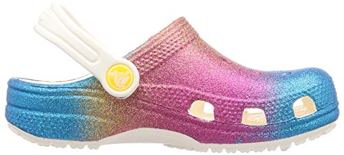 Crocs Kids Clogs Classic Ombre Glitter Clog Unicorn Style