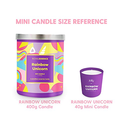 40g Rainbow Unicorn Mini Candle | Soy Wax 