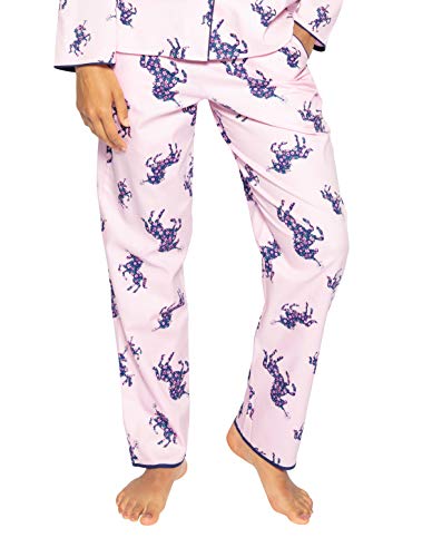 Cyberjammies | Ariana |Women's Unicorn Pink Cotton Pyjama Pants