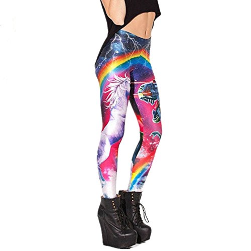 Women's Unicorn Workout Leggings For Yoga