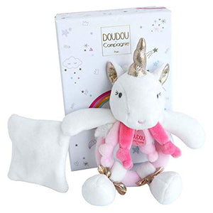 Unicorn Rattle - Doudou et Compagnie | Newborn Gift 