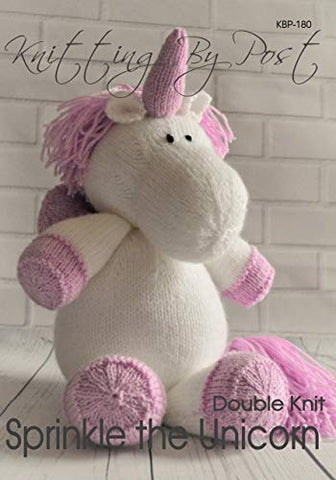 Sprinkle The Unicorn | Knitting Patter | Soft Toy | Knitting By Post