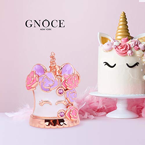GNOCE Unicorn Cake Charm Bead | Sterling Silver | Gift Idea | Rose Gold