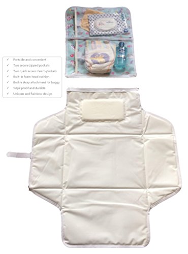 Unicorn All-In-One Baby Changing Bag / Portable Changing Mat