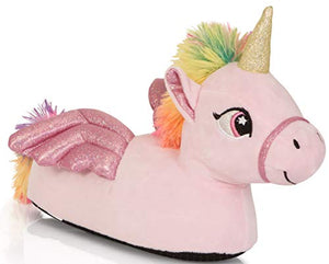 Pink Flying Unicorn Slipper - Ladies, Women, UK Sizes Various