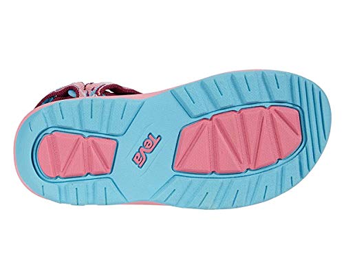 Teva Unisex Kid's Unicorn Hurricane XLT2 Open Toe Sandals, Multicolour Pink