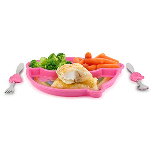 Unicorn Plate Portion Control Divided Plate