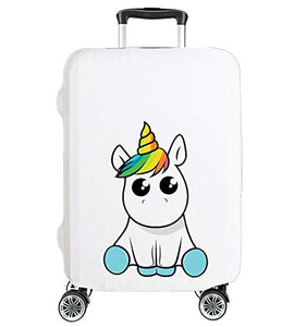 Cute Unicorn Suitcase Cover Protector For Travel Luggage 