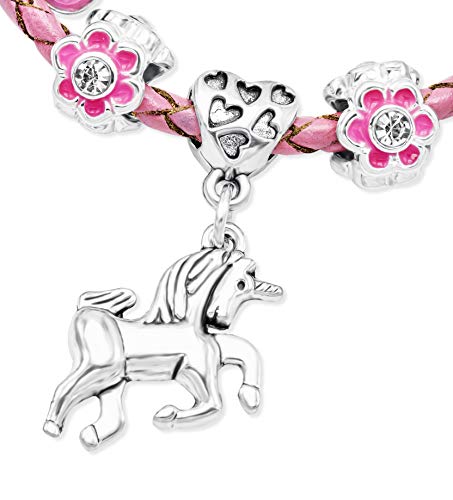 Pretty Unicorn Charm Bracelet 