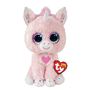 Ty Toys | Beanie Boo's Unicorn Snookie | 15 cm | Pink 