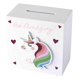 Kids Unicorn Money Box | Multicolour | Piggy Bank 