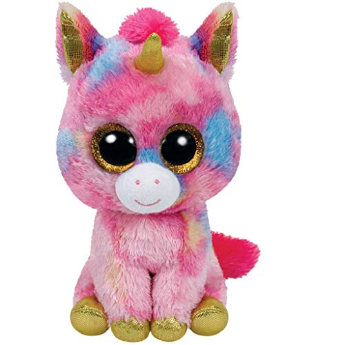 TY Beanie Boo Plush | Fantasia The Unicorn 15cm | Pink | Gift Idea