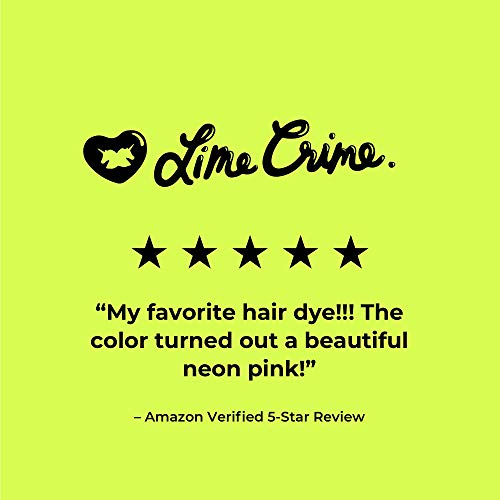 Lime Crime Unicorn Semi-Permanent Hair Color, Bubblegum Rose, 200 ml